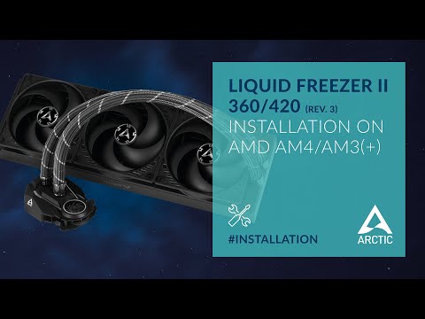 Liquid Freezer II 360/420 (Rev.3) – Installation on AMD AM4/AM3(+)