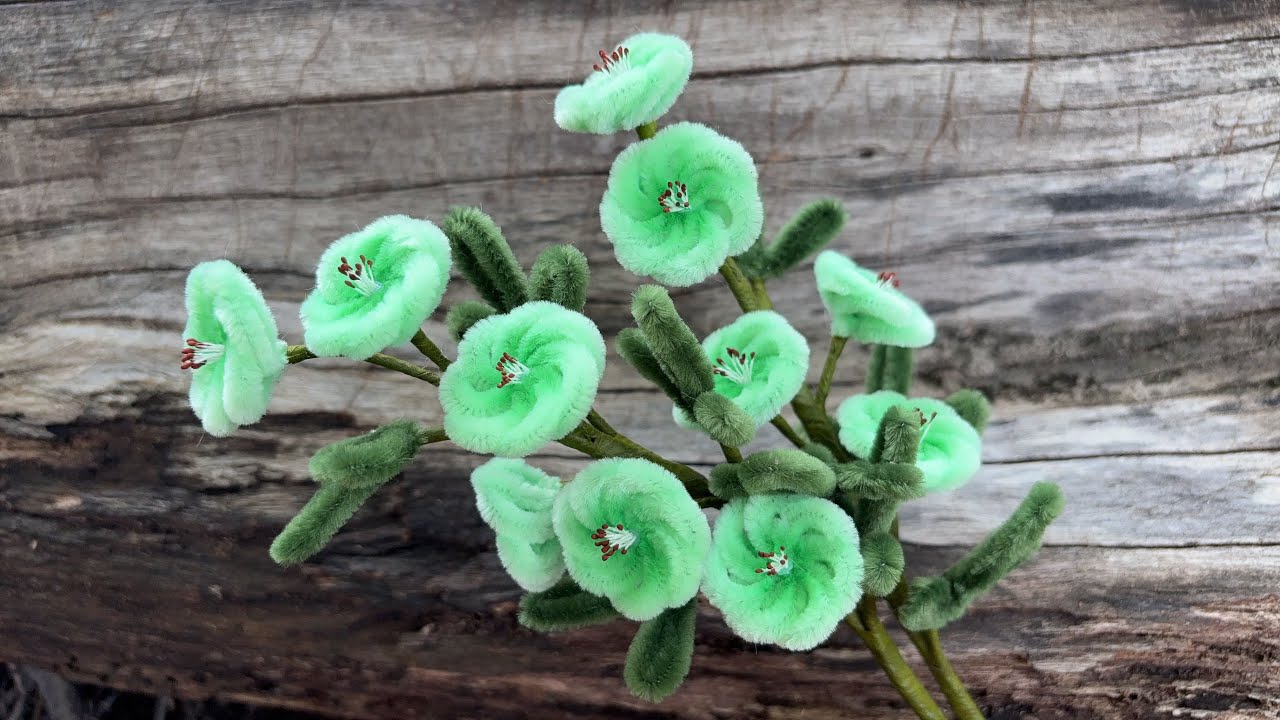 ABC TV | How To Make Easy Flower With Pipe Cleaner #12 - Craft Tutorial