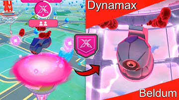 *SOLO* LvL 3 DYNAMAX BELDUM Max Battle in Pokemon GO.