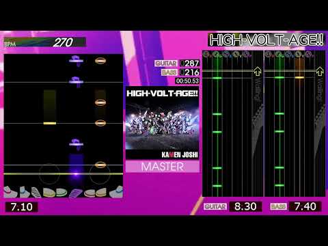 GITADORA / HIGH-VOLT-AGE!! - MASTER (GITADORA HIGH-VOLTAGE)