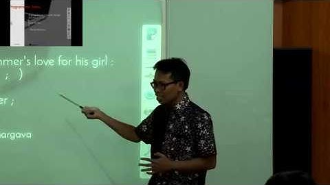 Departemen Sistem Informasi [FTIK-ITS] - Algoritma dan Pemrograman Kelas C [part1]