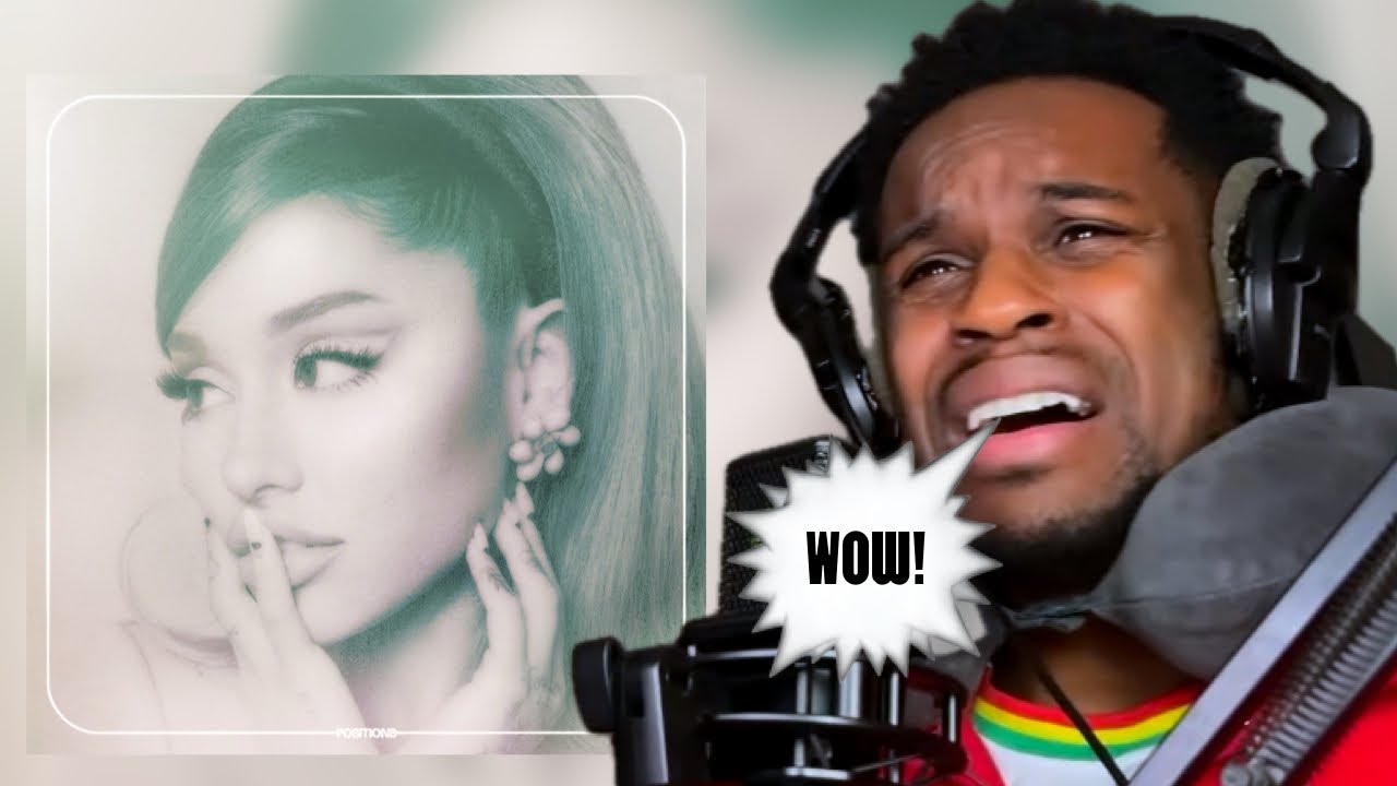 listening to positions by ariana grande for the first time...