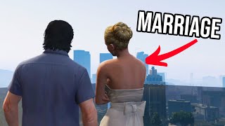 GTA 5 - Michael and The Bride (Marriage?)