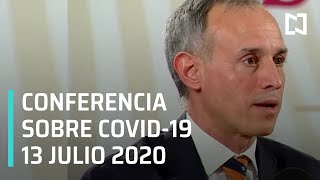 Conferencia Covid-19 en México - 13 julio 2020