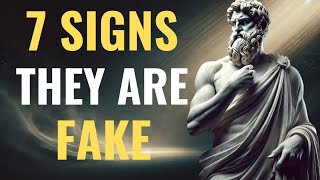 7 Signs That People Are Being Totally Fake with You | STOICISM