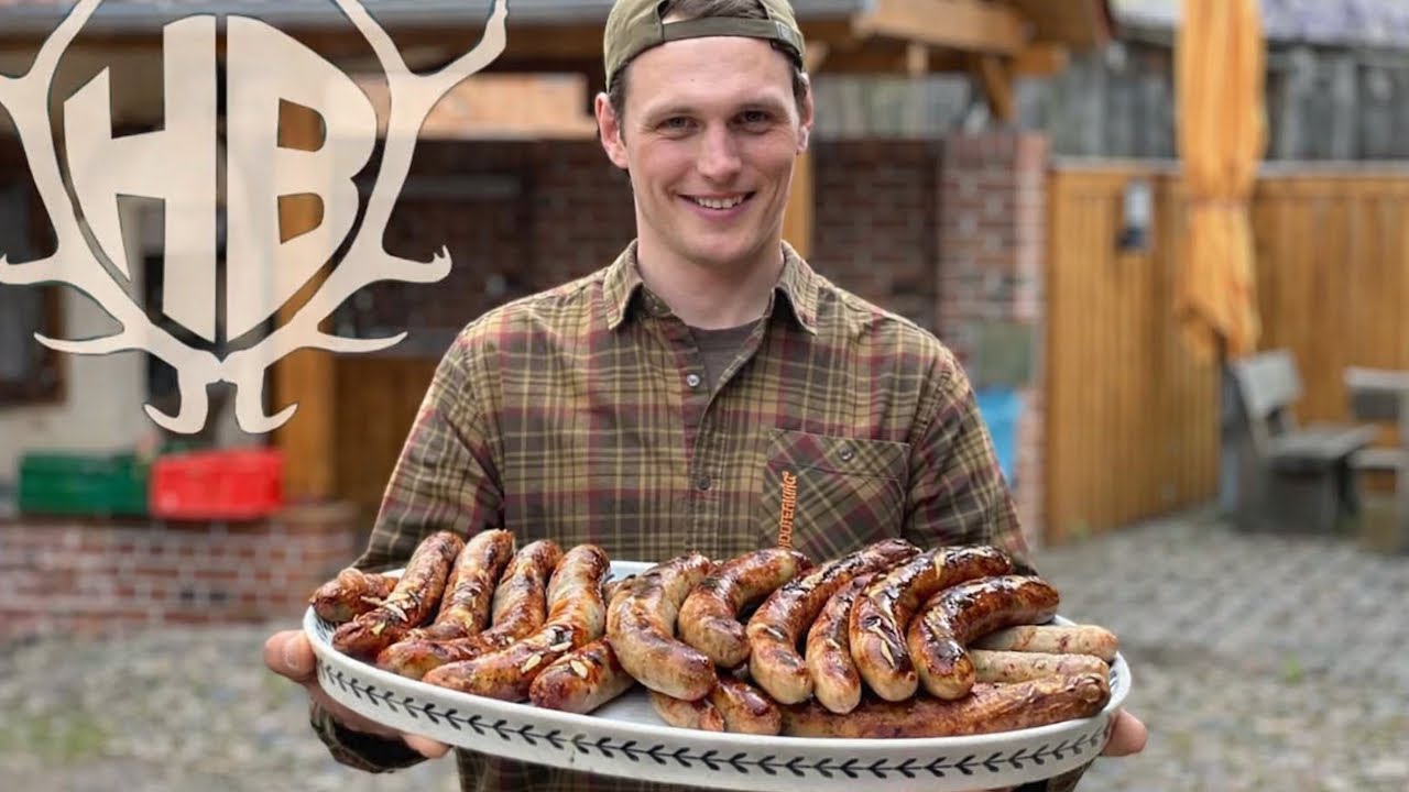 Die perfekte Wildbratwurst -  Hunter Brothers