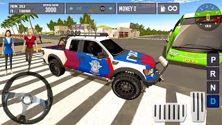 IDBS Polisi - Driving Police Pickup from Solo to Tabanan! Android gameplay screenshot 4