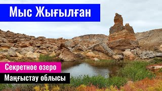 Мыс Жыгылган. Упавшая земля. Каменный лес. Мангистауская область, Казахстан, 2022 год.