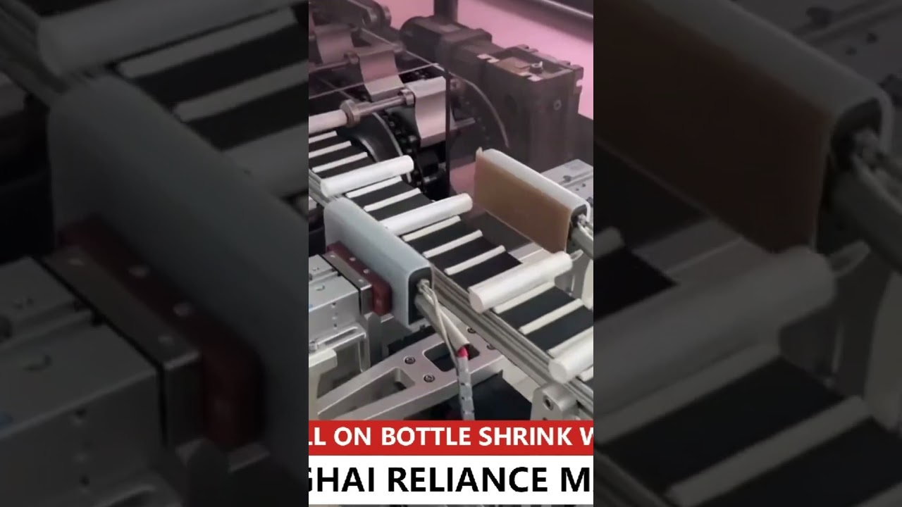 High speed 10ml roll on glass bottle shrink sleeve labeling machine 