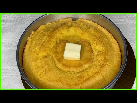 Easy Cornbread Recipe | How To Make Soft and Fluffy Cornbread