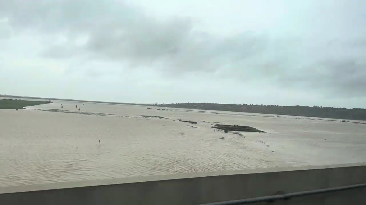 Flash Flooding, South of Tangier Last Week 