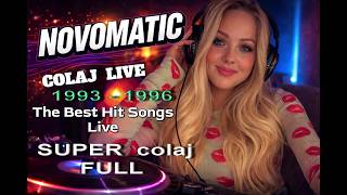 🎙Novomatic - Super Colaj FULL  Best Hit Songs LIVE ( melodii 1993 - 1996) , oficial video 🇷🇴