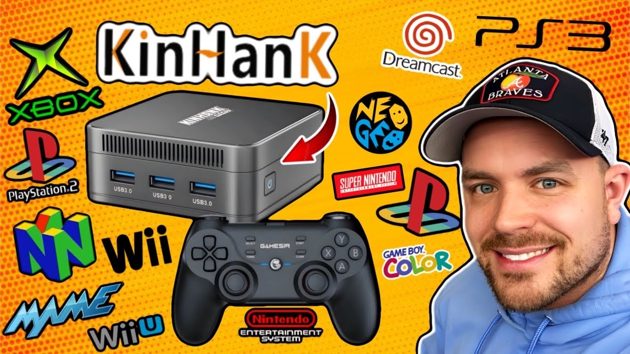 KINHANK Drops Brand New Plug & Play Game Console With Over 100,000