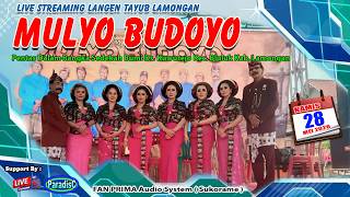 🔴📡Gebyar Langen Tayub MULYO BUDOYO Pimp. Bpk. Mulyono Live Sedekah Bumi Ds. Kuwurejo