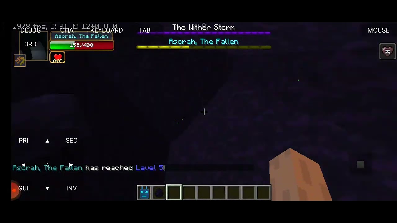 Asorah, The Fallen vs The Wither Storm