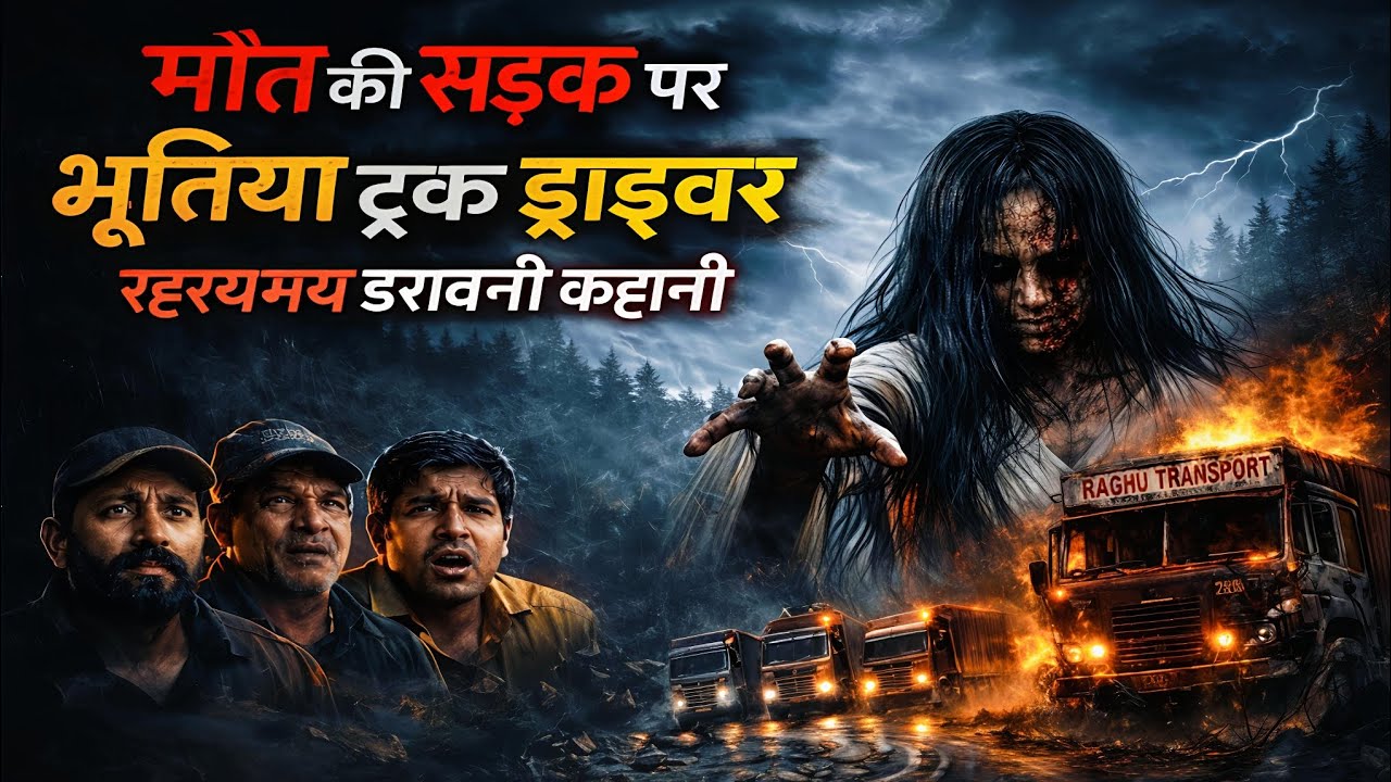 Maut Ki Sadak Par Bhutiya Truck Drivers | Real Horror Story in Hindi 😨 | Bhutiya Jungle Road Kahani