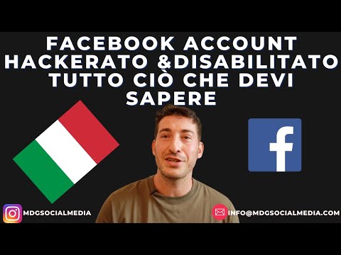 Facebook account hackerato