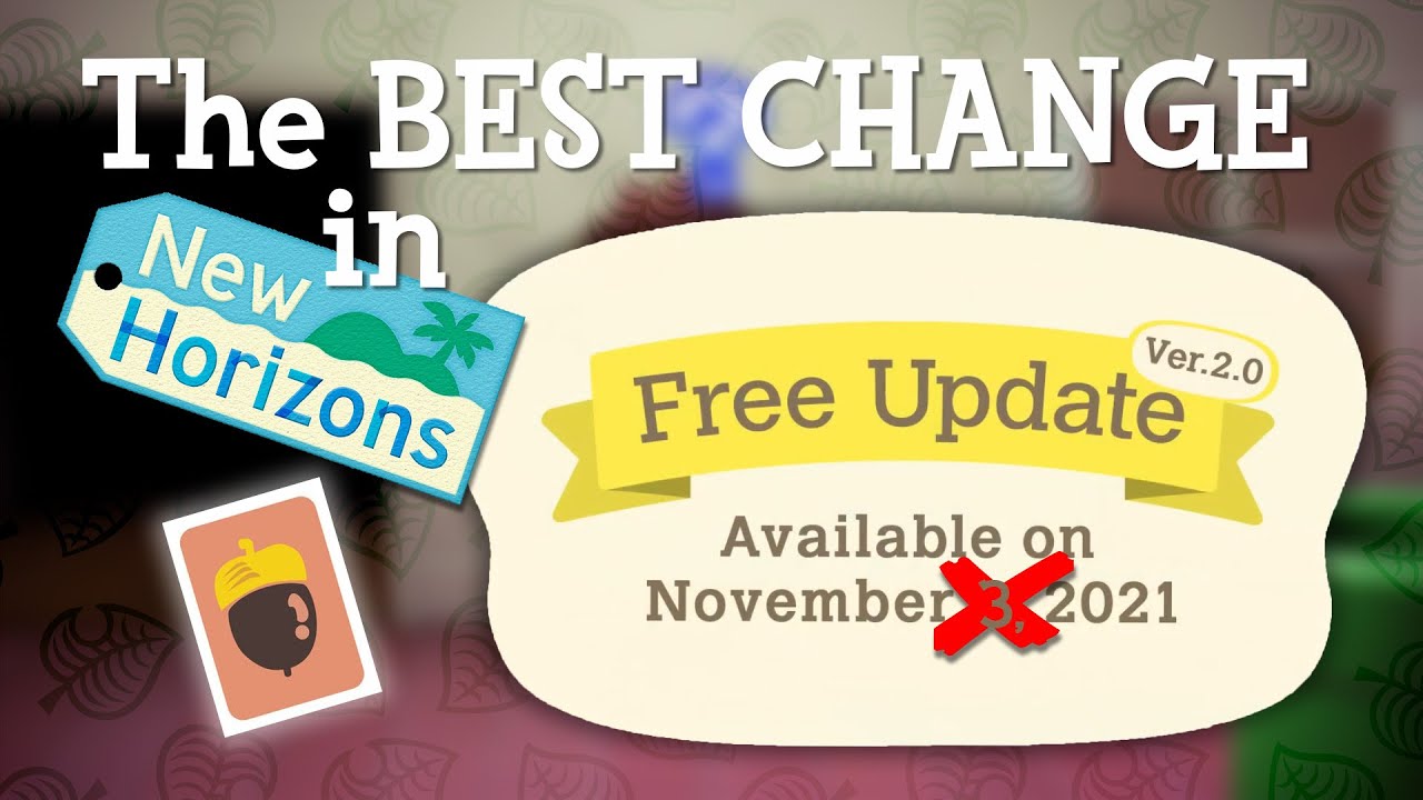 Animal Crossing New Horizons | The BEST CHANGE in Free Update 2.0 (EARLY RELEASE)