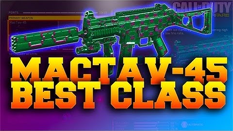 MACTAV-45 BEST CLASS SETUP! - Insane MacTav-45 Class Setup Infinite Warfare - (UMP-45 GAMEPLAY)