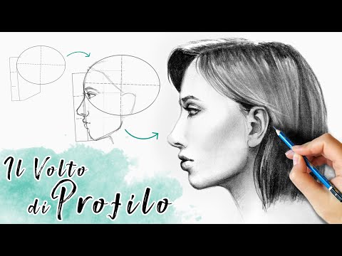 Video: Come Disegnare Una Faccia Di Profilo