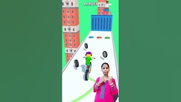 Magical cycle Run Level 162🫣🤩 Funny Gameplay Walkthrough Android #shorts #easygame #mobilegame #noob