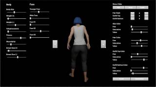 [RPG|UE4] Character Creator v0.1 (2017-11-11)