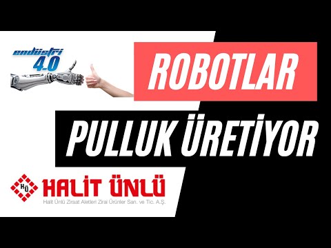 Robotlarla pulluk üretiliyor. Ünlü ziraat aletleri . Endüstri 4.0
