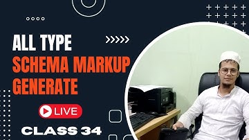 How to Generate Schema Markup and Implement | Google TAG Manager Setup | Live SEO Class 34