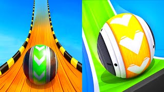 Sky Rolling Ball 3D Vs GyroSphere Trials | All Levels Gameplay (iOS, Android) | MRA Games screenshot 4