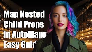 How to map nested child object properties in Automapper