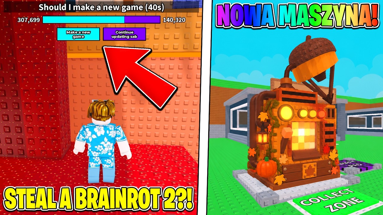 NEW STEAL A BRAINROT 2 AND THE RETURN OF THE CRAFT MACHINE IN STEAL A BRAINROT! Roblox