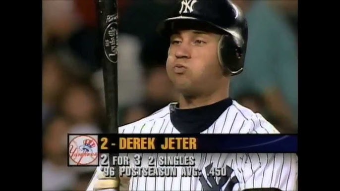 Derek Jeter's ridiculous jump-throw nabs Fryman in the 1998 ALCS