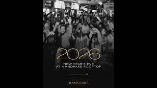 New Year’s Eve 2026 at Mandrake Rooftop | Columbus NYE Rooftop Party