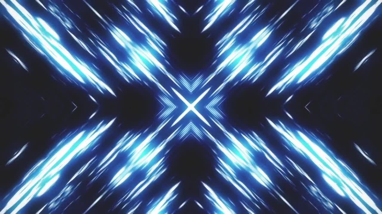 Glowing Threads Vj Loop Motion Graphics