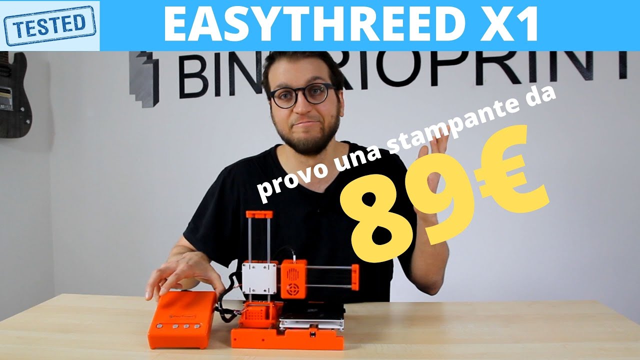 LABISTS X1 Stampante 3D, Mini e Portatile Stampante con Filamenti PLA 10m,  Piastra di Costruzione Rimovibile, Stampa… – Strange Things