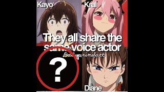 Celebrity Anime characters you NEVER knew shared the same voice actor!! Wealth