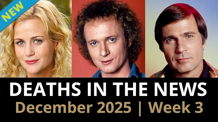 Who Died This Week | December 2025 #3 Celebrity Deaths & More