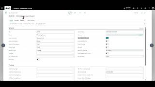 Reconciliation Account in Microsoft Dynamics 365 Business Central