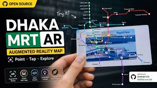 Build Your Own Augmented Reality Experience | Open Source Dhaka MRT AR screenshot 5