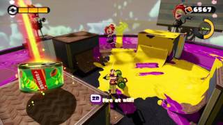 Splatoon Amiibo Challenge (Inkling Boy) Level 9