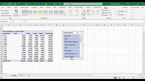 Hide Slicers on Excel Spreadsheet - 2 Tricks