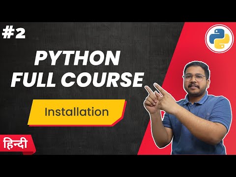 Installing Python and VS Code: Python Full Course in Hindi 2023 | Tuffle