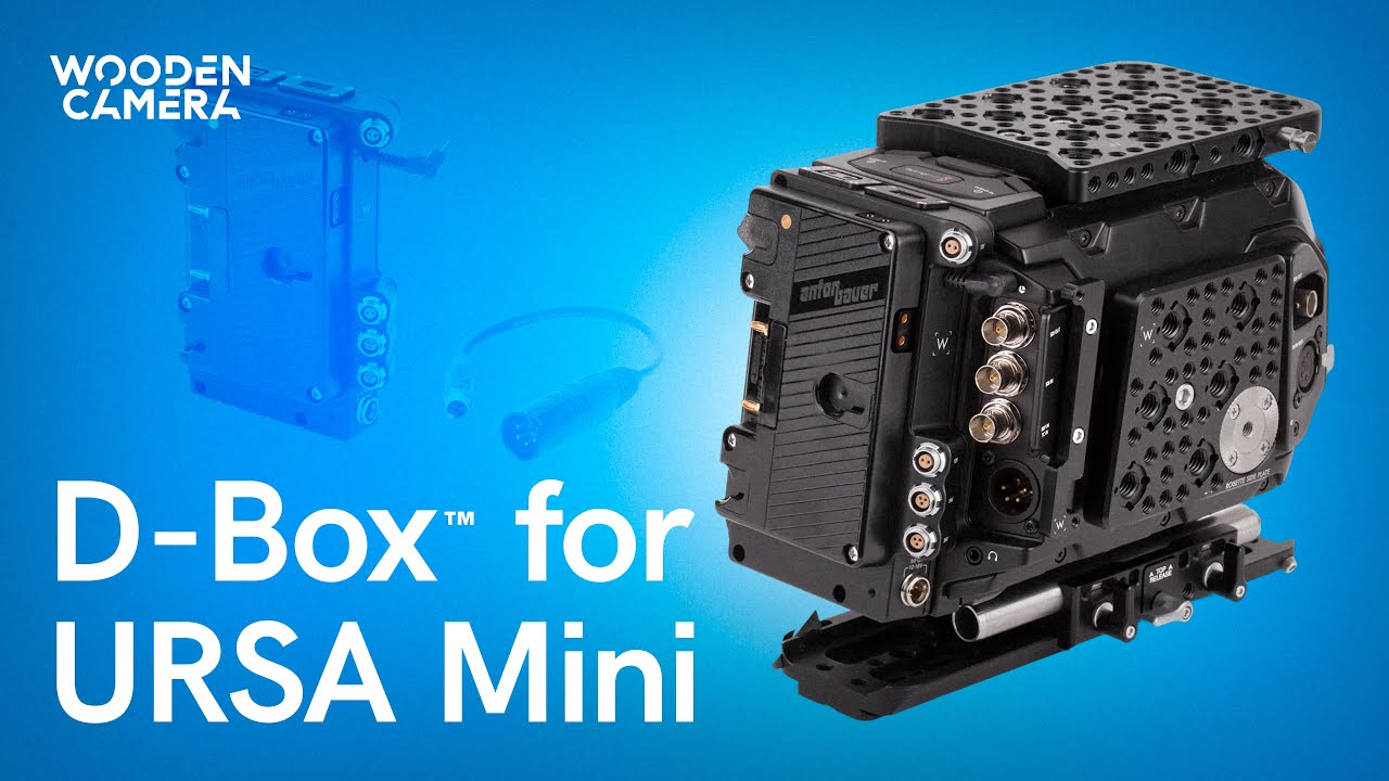 Wooden Camera - D-Box (URSA Mini, URSA Mini Pro / 12K, V-Mount)