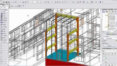 Importing a structural model to ArchiCAD