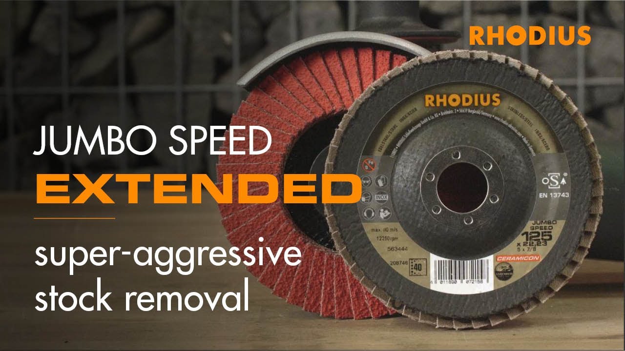 New flap discs for angle grinders with up to a 30 longer lifetime