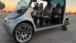 MERCEDES BENZ CUSTOM GEM CAR 4 SEAT LIMO NEV ULTIMATE GOLF CART 