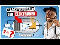 Geschwindigkeit v der Elektronen berechnen || Röntgenröhre