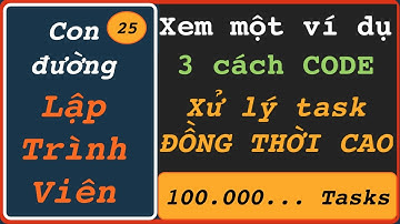 Xem 3 cách CODE này bạn mới thấy được sự lợi hại về lập trình parallel và concurrent | Nodejs