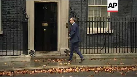 Ministers arrive for Cabinet meeting at 10 Downing...
