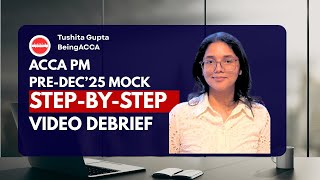 ACCA PM Pre December 25 Mock Debrief | Section C | Flo Co